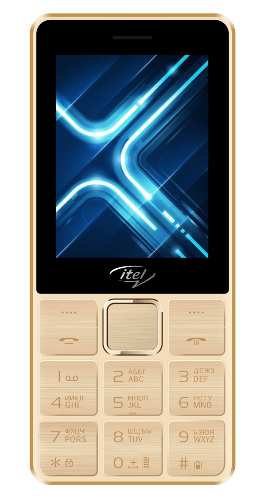 it5630 Champagne Gold, 2.8'' 320x240, 64MB RAM, 64MB, up to 32GB flash, 0,3Mpix, 2 Sim, 2G, BT v2.1, Micro-USB, 4000mAh, Mocor 12, 143.5g, 136 ммx59 ммx13,5 мм